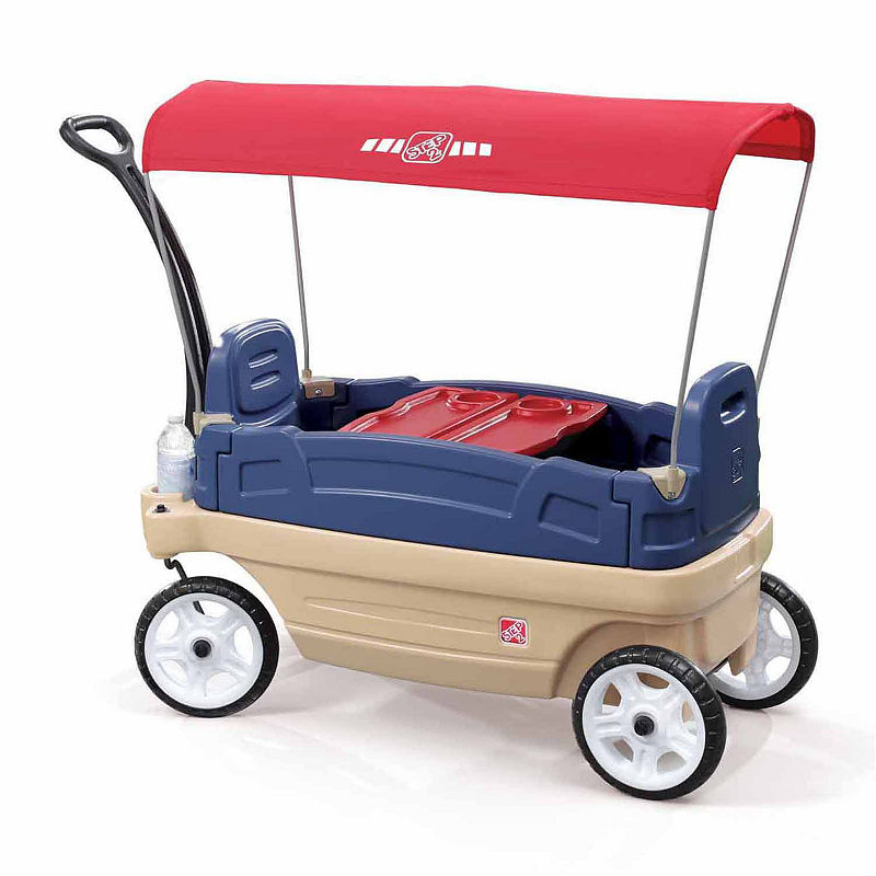 Step2 Whisper Ride Touring Wagon Ride-On, Blue