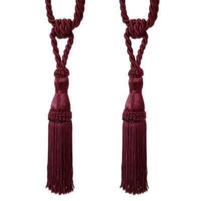 Decorative Rope Fringe Tassel Window Curtain Holdback Tie Back