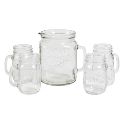 Mason Craft And More 5pc. Drinkware Set, Color Clear JCPenney
