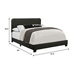 King All In One Upholstered Bed
