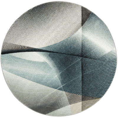 Safavieh Hollywood Collection Sydney Abstract Round Area Rug