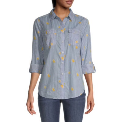 st john's bay denim shirt