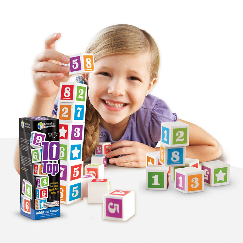 Learning Resources 10 To The Top Addition Game