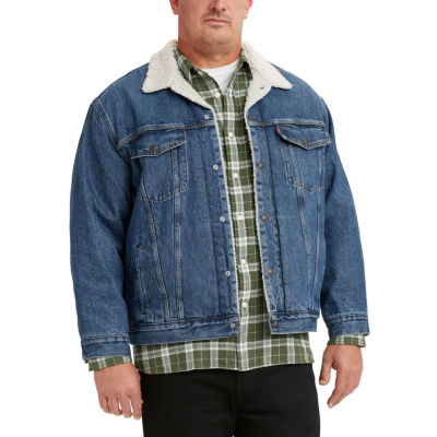 mens big and tall denim jacket