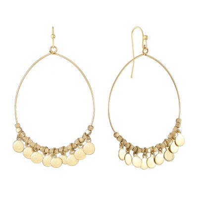 a.n.a Drop Earrings, Color: Yellow - JCPenney