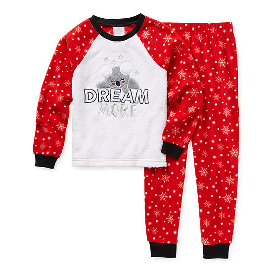 Peace Love And Dreams Sleepy Nites Girls 2-pc. Pant Pajama Set
