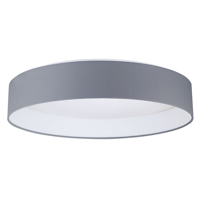 Eglo Palomaro Led Flush Mount Ceiling Light, Gray
