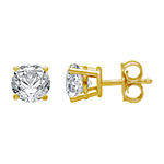 Deluxe Collection 1 CT. T.W. Genuine White Diamond 14K Gold 5.2mm Stud Earrings