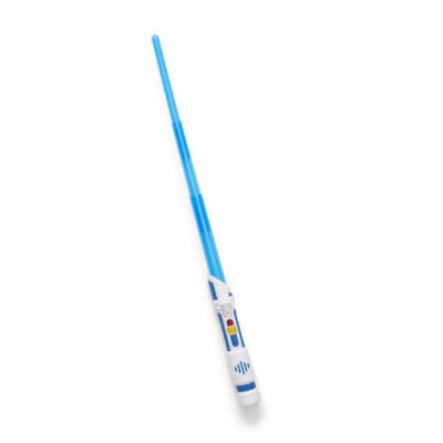 blue lightsaber toy