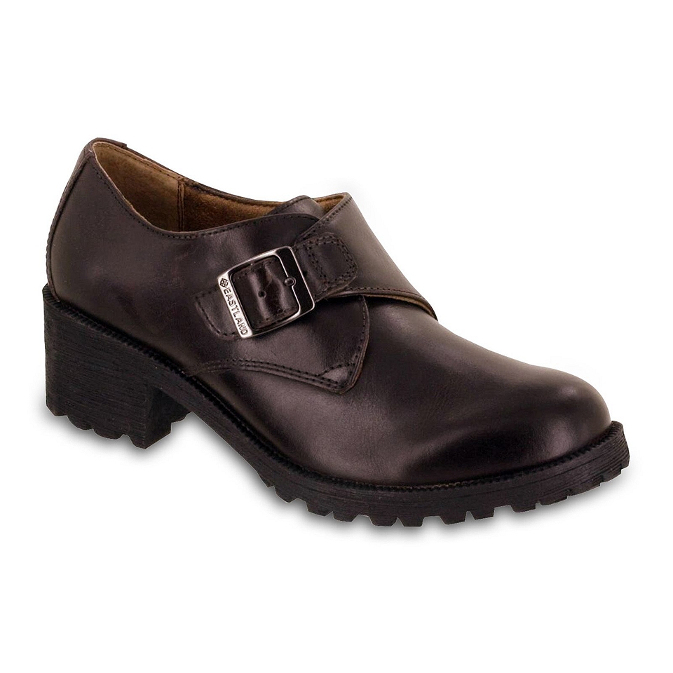 Eastland Amherst Womens Buckle Leather Dress Shoes, Brown