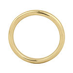 Personally Stackable 18K Yellow Gold Over Sterling Silver 3.5mm Polished Ring