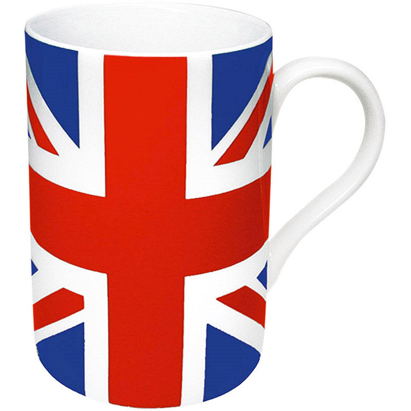 Konitz Union Jack Set Of 4 Mugs