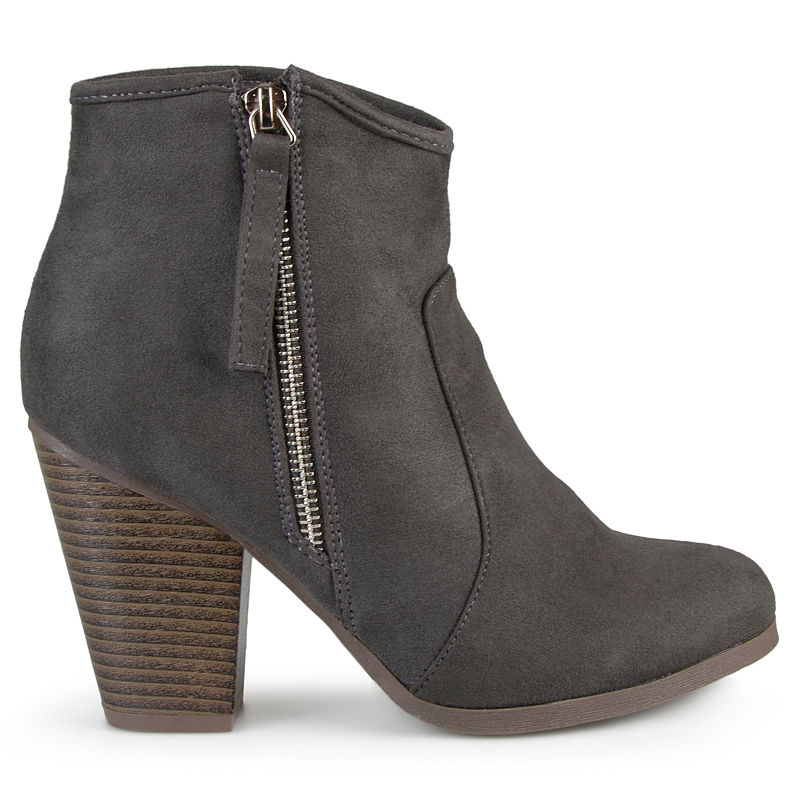 easy street womens dawnta booties block heel