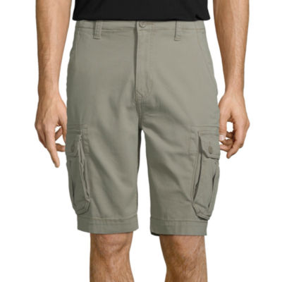 Arizona Jean Co W:26 $36.00 Men's Cargo Navy Shorts Flat Front Size