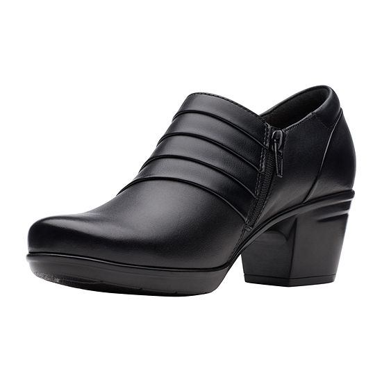 Clarks Womens Emslie Guide Closed Toe Slip-On Shoe, Color: Navy - JCPenney