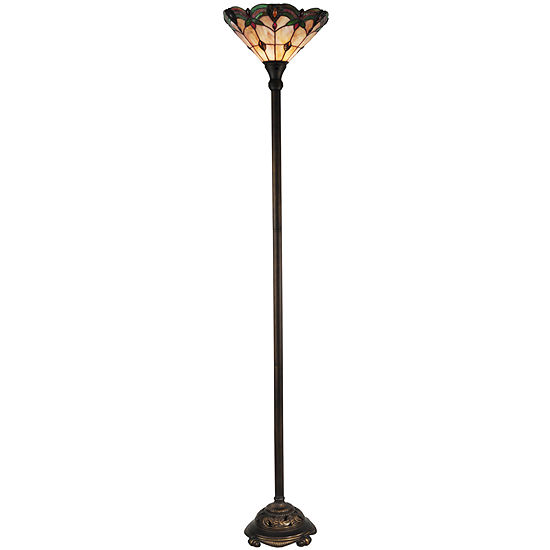 Dale Tiffany Torchiere Floor Lamp