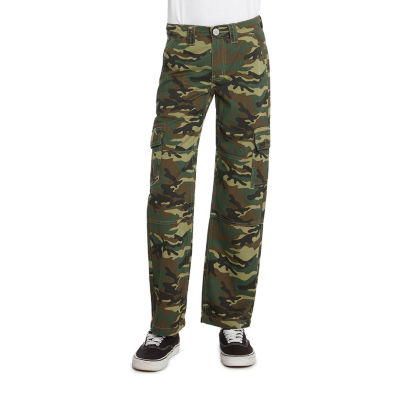 boys husky camo pants