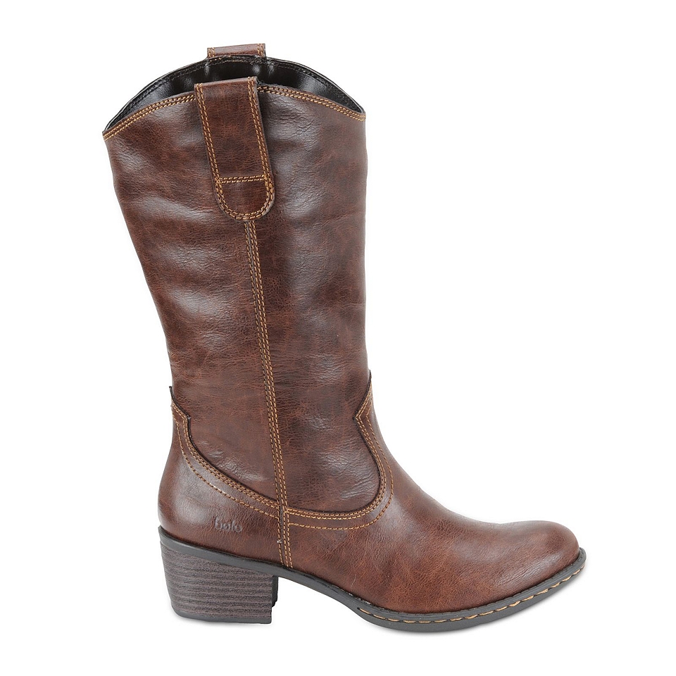 BOLO Alberta Western Boots, Brown, Womens