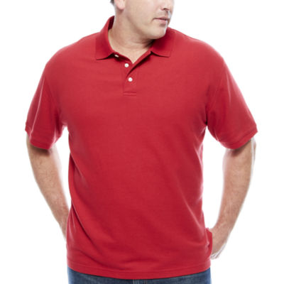 jcpenney big and tall polo shirts