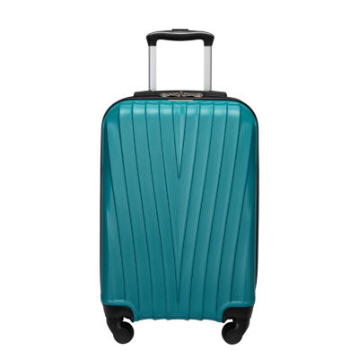 teal hardside luggage