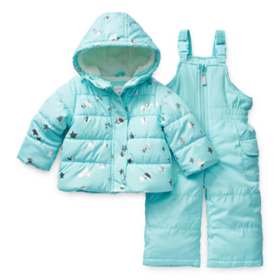 carters girl snowsuit