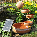 Koolatron KoolScapes® Solar-Powered 5-Tier Cascading Fountain