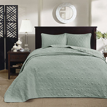 Madison Park Mansfield 3 Pc Bedspread, What Are The Dimensions Of A King Bedspread