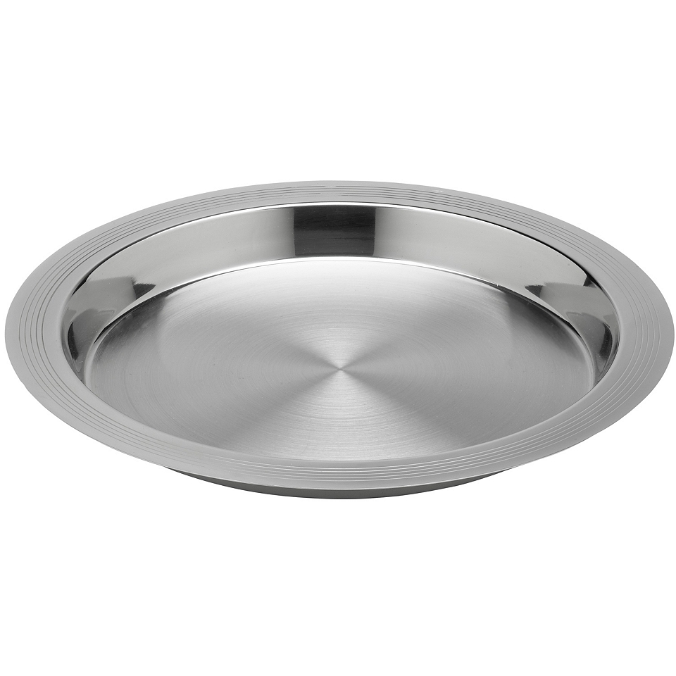 Round Stainless Steel 14 Serving Tray