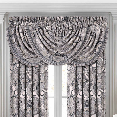 Queen Street Giselle Rod Pocket Waterfall Valance
