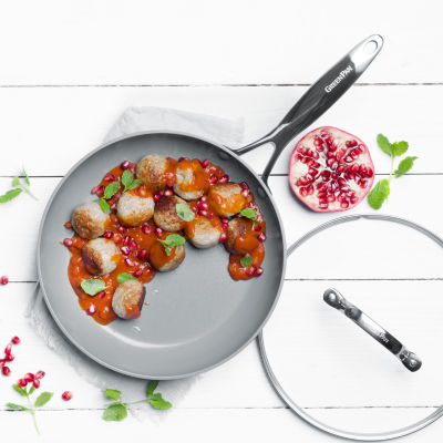 GreenPan Valencia Pro 2pc. Aluminum Dishwasher Safe Frying Pan