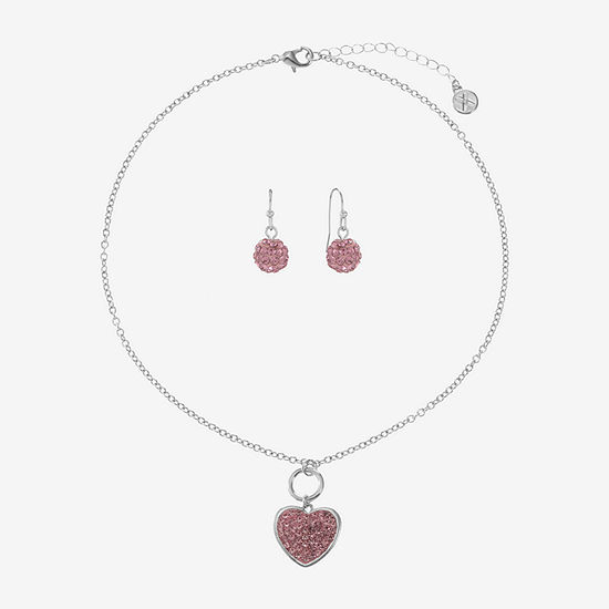 Mixit Heart Jewelry Set
