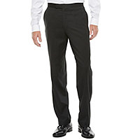 Comfort Fit... Bocaccio Uomo Men’s Classic Fit Flat Front Tuxedo Pants 