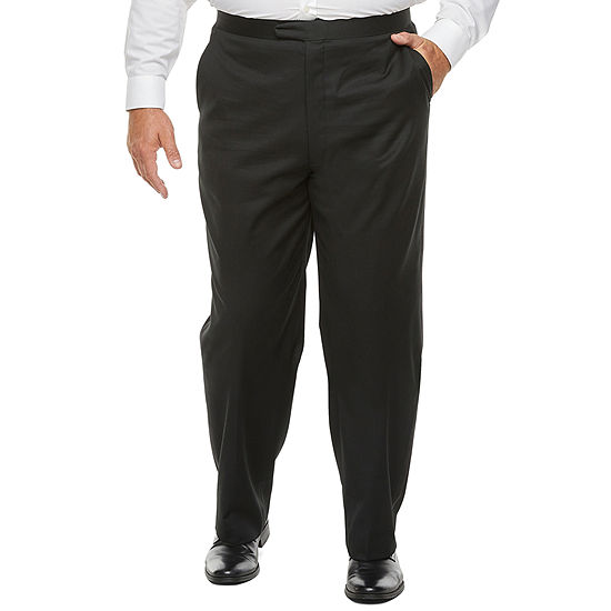 Stafford Coolmax Mens Classic Fit Tuxedo Pants Big and Tall