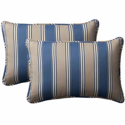 Pillow Perfect Hamilton Rectangular Outdoor Pillow Set Of 2