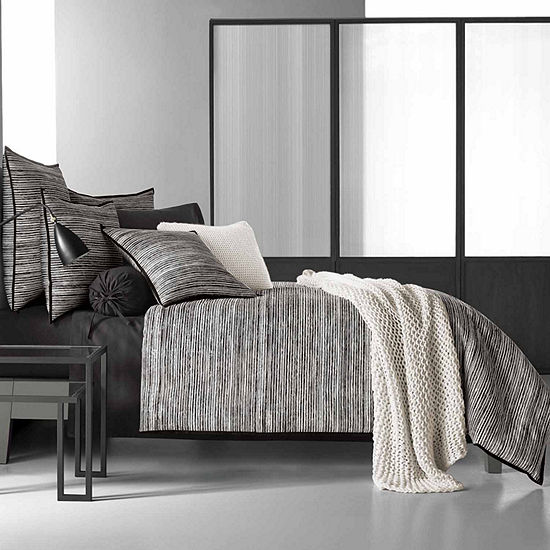 Five Queens Court Felix Stripes Duvet Cover Jcpenney