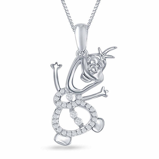 Enchanted Disney Fine Jewelry 1/10 C.T. T.W. Diamond