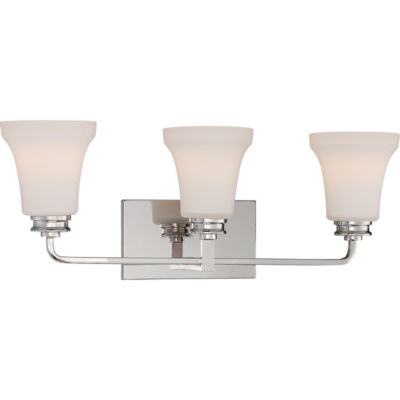 Filament Design 3-Light Polished Nickel Bath Vanity - JCPenney