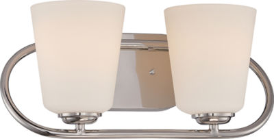 Filament Design 2-Light Polished Nickel Bath Vanity - JCPenney