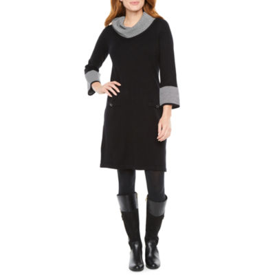 jessica howard cowl neck sweater dress