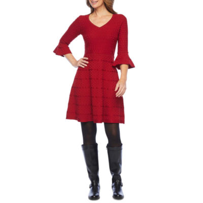 jcpenney petite sweater dresses