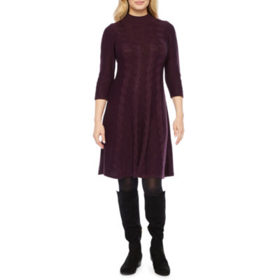 jcpenney petite sweater dresses