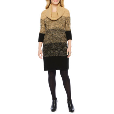 jcpenney petite sweater dresses