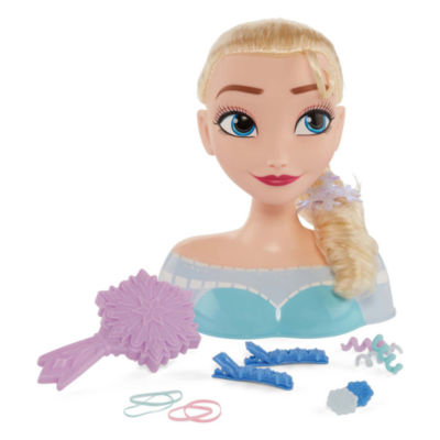 frozen makeup doll head