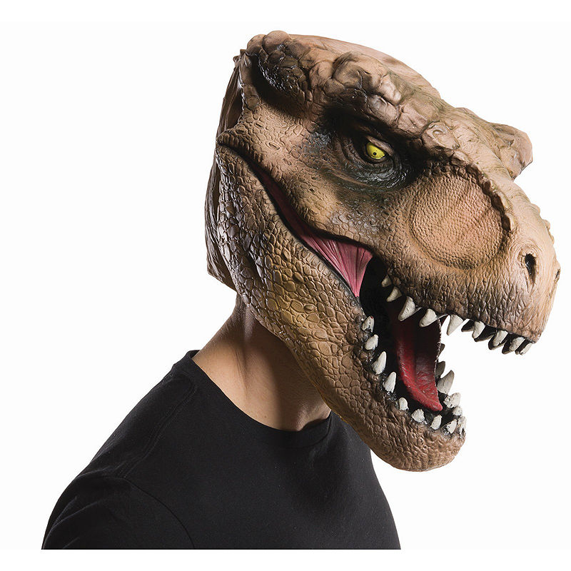 Buyseasons Jurassic World: T-Rex Overhead Mask, Brown