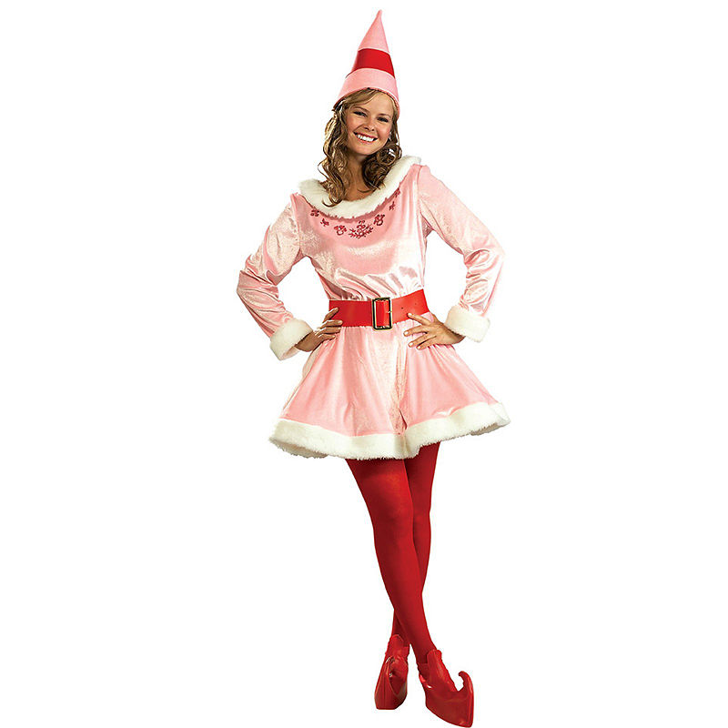 Buyseasons Jovi Elf Deluxe Adult Costume, Girls, Pink
