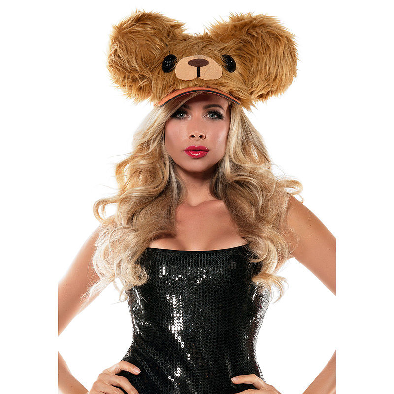 Buyseasons Brown Bear Fuzzy Hat