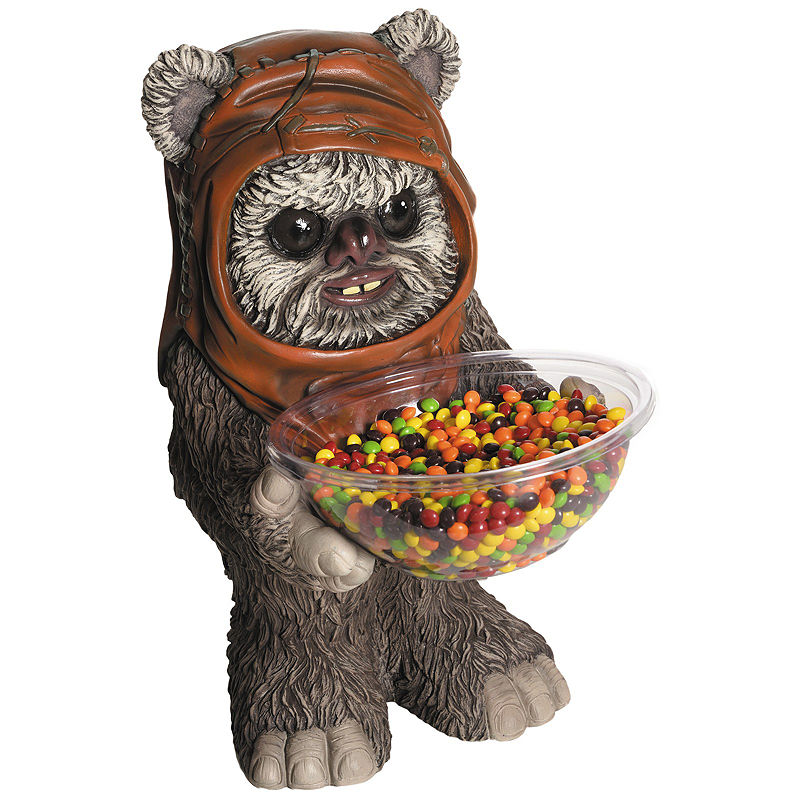 Buyseasons Ewok Candy Bowl Holder, Brown