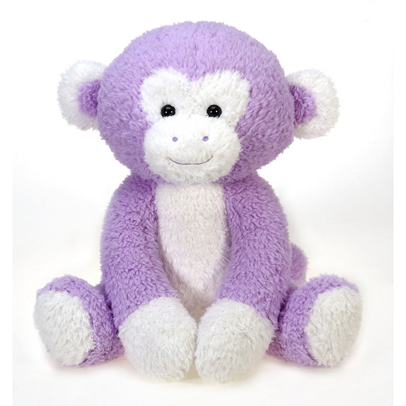 Fiesta - Scruffy 22 Inch Lavender Monkey Plush