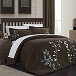 Chic Home Kaylee 3-pc. Embroidered Duvet Cover Set
