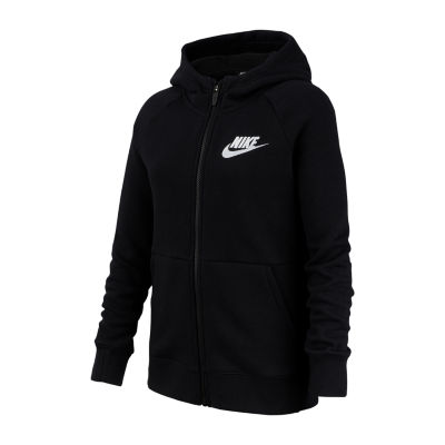 black nike hoodie for girls